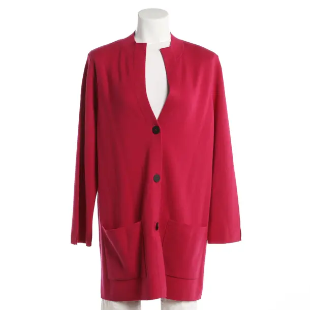 Cardigan, in Pink, Wool, Gran Sasso