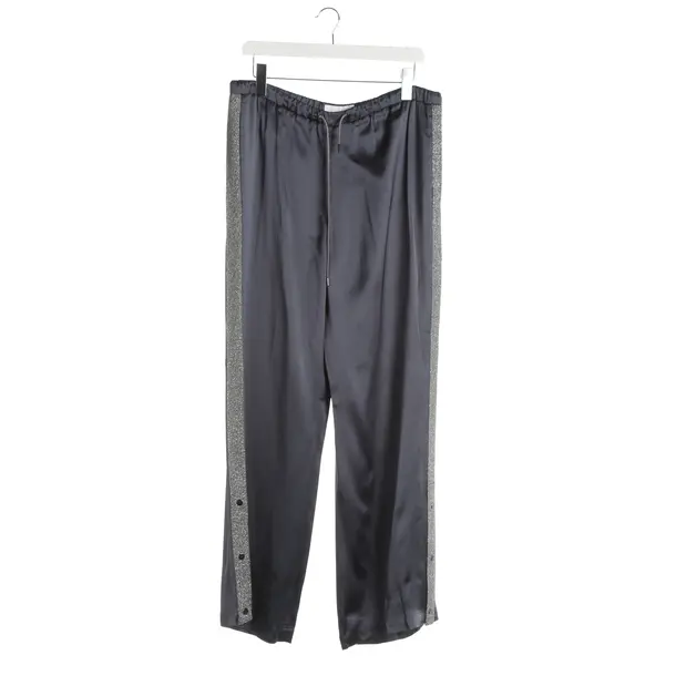 Hose, in Navy, Viskose, Fabiana Filippi