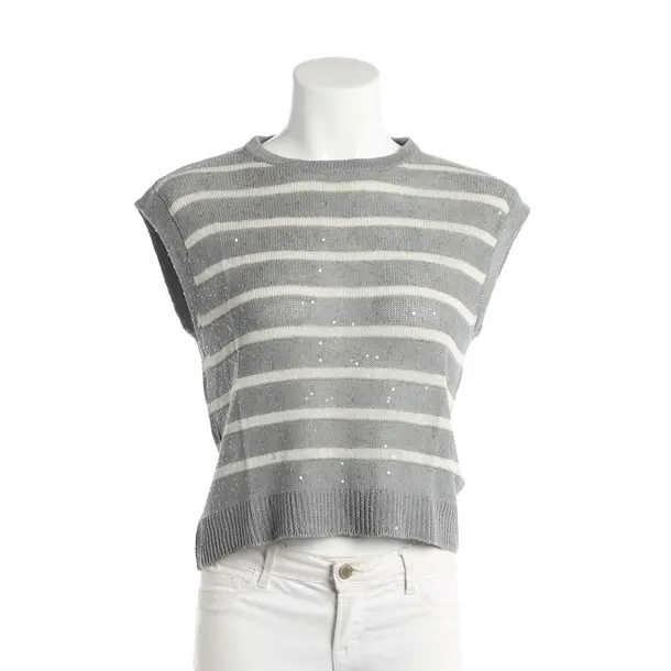 Pullunder, in Grau, Wolle, Brunello Cucinelli