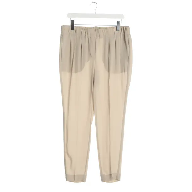 Pants, in Light Brown, Silk, Brunello Cucinelli