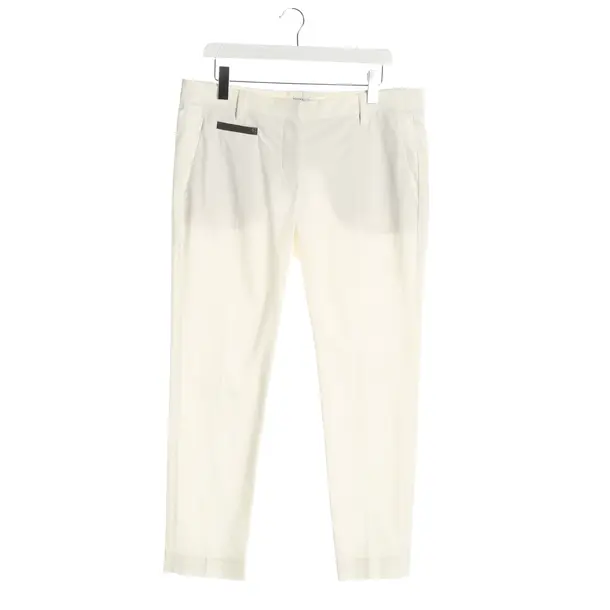 Hose, in Cream, Baumwolle, Brunello Cucinelli