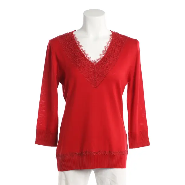 Wool Jumper, in Red, Wool, Ermanno Scervino