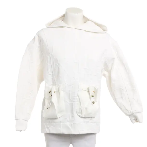 Hoodie, in Weiß, Polyamid, Elisabetta Franchi