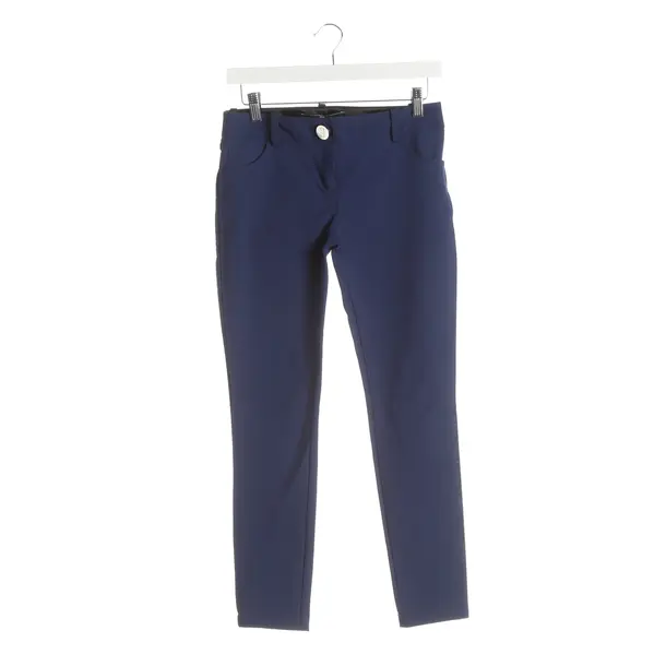 Pants, in Blue, Polyester, Elisabetta Franchi