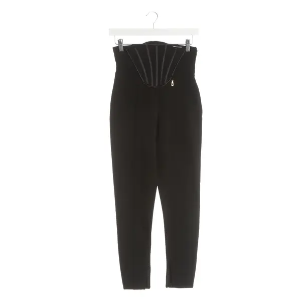 Pants, in Black, Viscose, Elisabetta Franchi