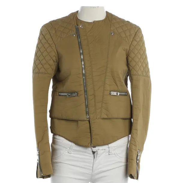 Übergangsjacke, in Olivgrün, Baumwolle, Balenciaga