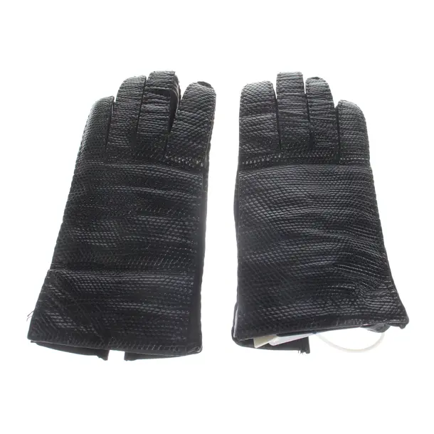 Lederhandschuhe, in Schwarz, Leder, Prada