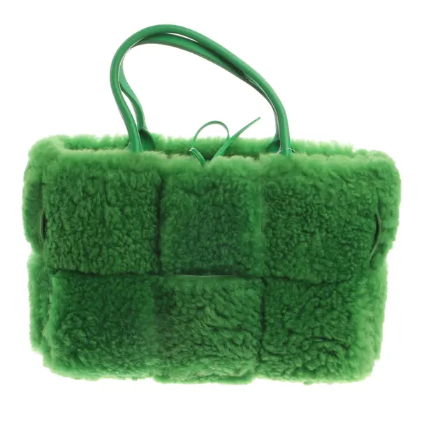 Handtasche, in Grün, Leder, Bottega Veneta