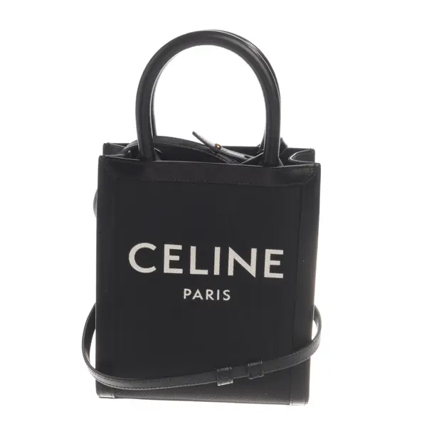 Borsa a cinture a tracolla, in Nero, Cotone, Céline