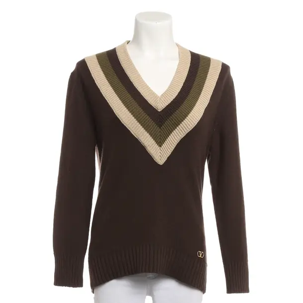 Wool Jumper, in Dark Brown, Wool, Valentino