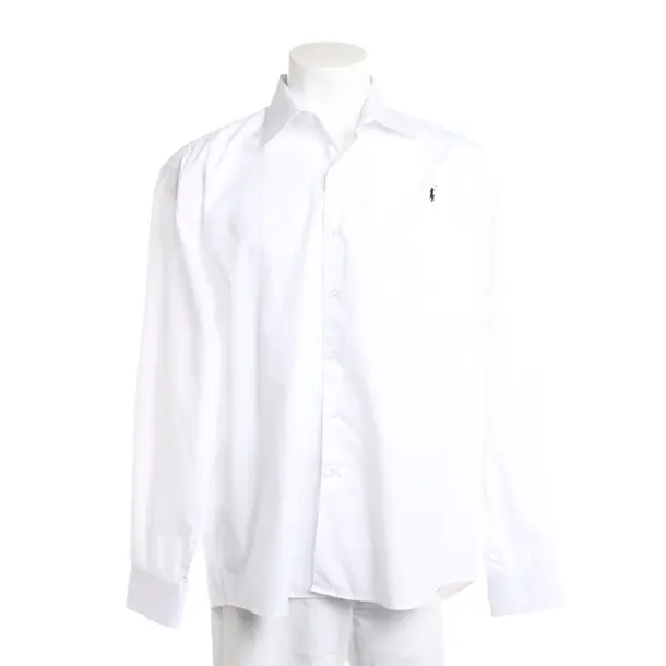 Shirt, in White, Cotton, Polo Ralph Lauren