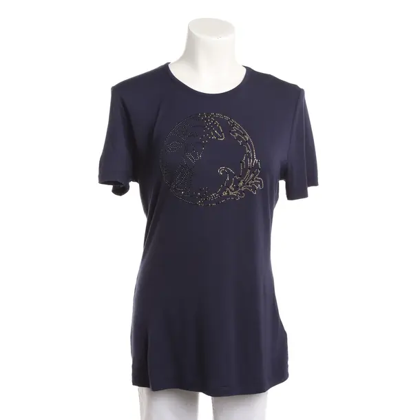 Shirt, in Navy, Viskose, Versace