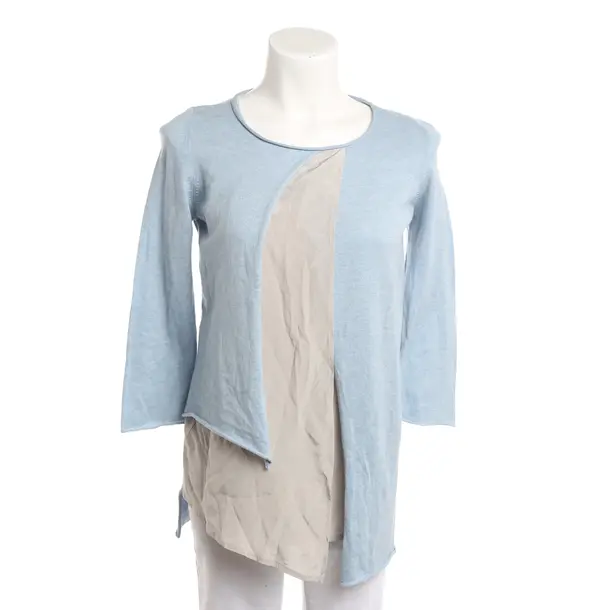 Maglione, in Azzurro, Cotone, Gran Sasso