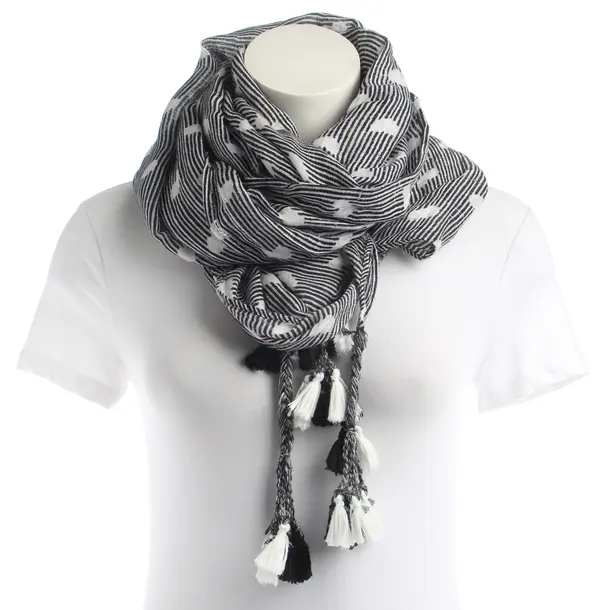 Stola, in Nero, Cotone, Set di gemelli