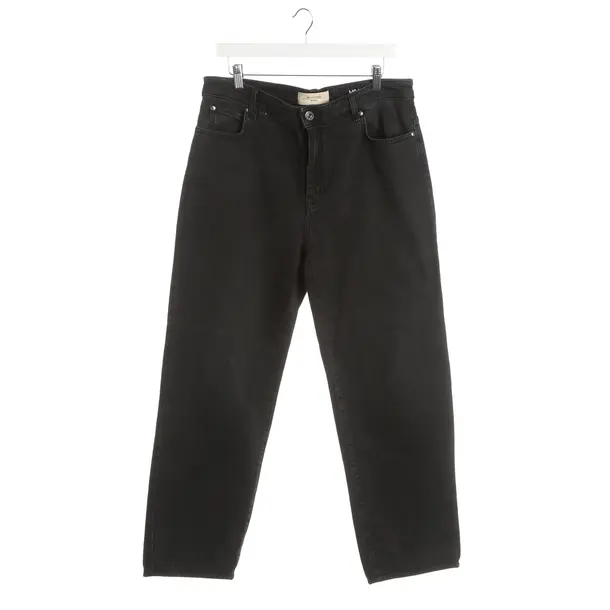 Straight Fit Jeans, in Black, Cotton, Max Mara