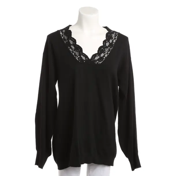 Maglione, in Nero, Viscosa, Set di gemelli