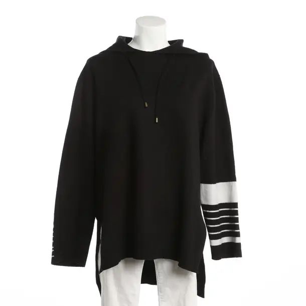 Hoodie, in Schwarz, Viskose, Twin Set