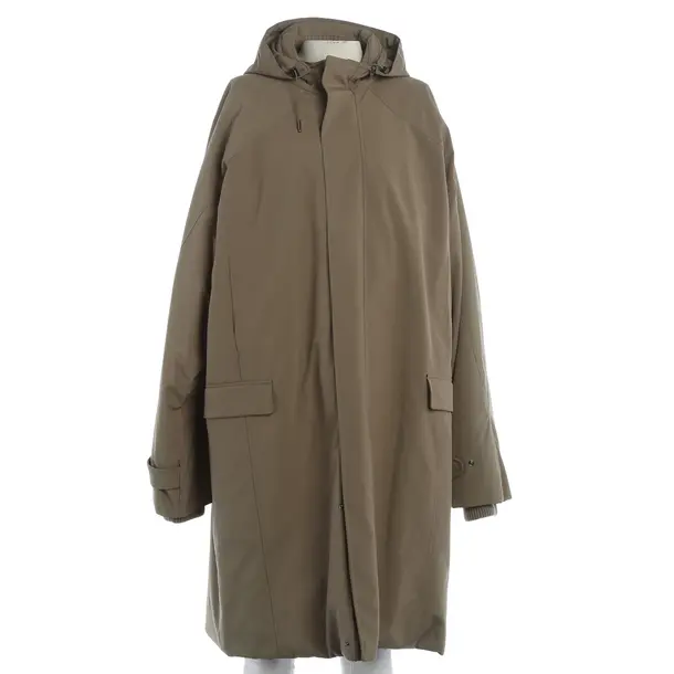 Winter Coat, in Light Green, Polyamide, Loro Piana