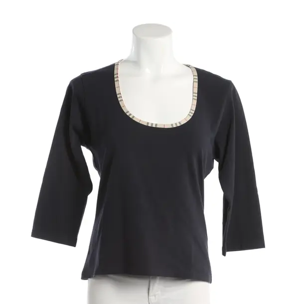 Long Sleeve Shirt, in Navy, Cotton, Burberry London