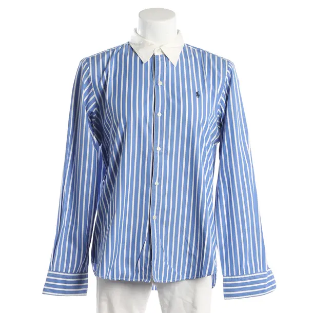 Bluse, in Blau, Baumwolle, Polo Ralph Lauren