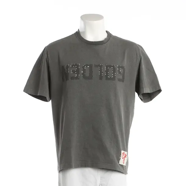 T-Shirt, in Gray, Cotton, Golden Goose