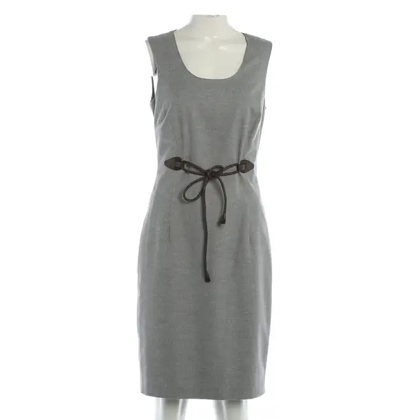 Kleid, in Grau, Polyester, Peserico