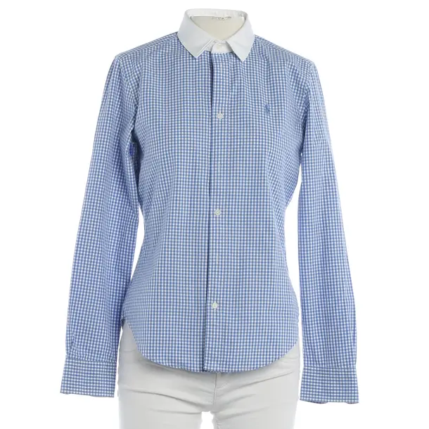 Bluse, in Blau, Baumwolle, Polo Ralph Lauren