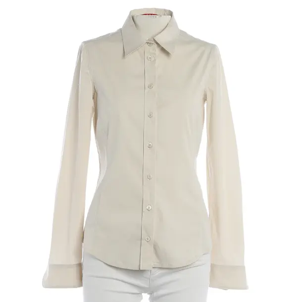 Blouse, in Cream, Cotton, Prada Linea Rossa