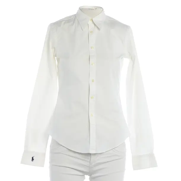 Blouse, in Beige, Cotton, Polo Ralph Lauren