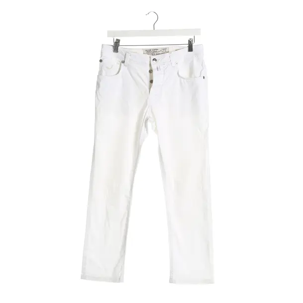 Hose, in Weiß, Baumwolle, Jacob Cohen