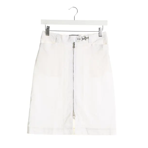 Skirt, in White, Cotton, Fay
