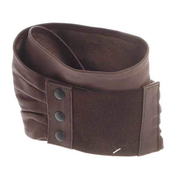 Belt, in Brown, Leather, Prada