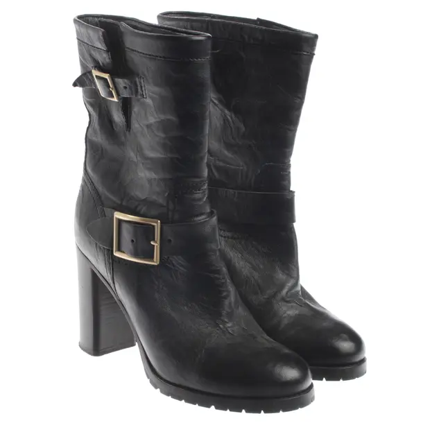Stiefeletten, in Schwarz, Jimmy Choo