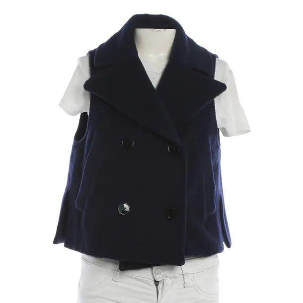 Weste, in Navy, Wolle, Golden Goose