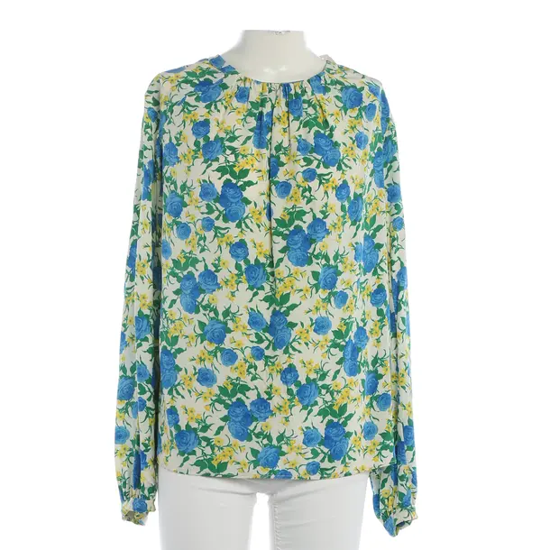 Blouse, in Multicolored, Silk, MSGM
