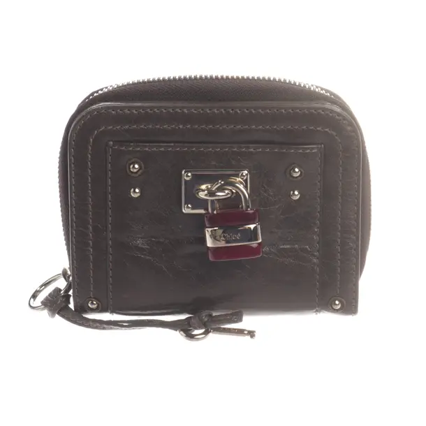 Wallet, in Gray, Leather, Chloé