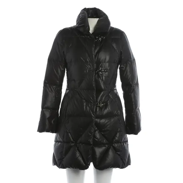Down Puffer Coat, in Black, Polyamide, Fay