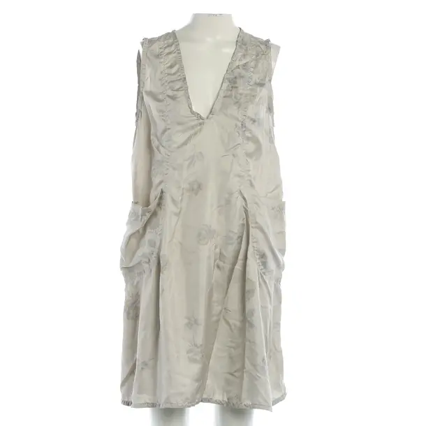 Kleid, in Beige, Seide, Marni