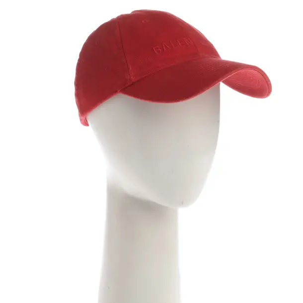 Cap, in Rot, Baumwolle, Balenciaga
