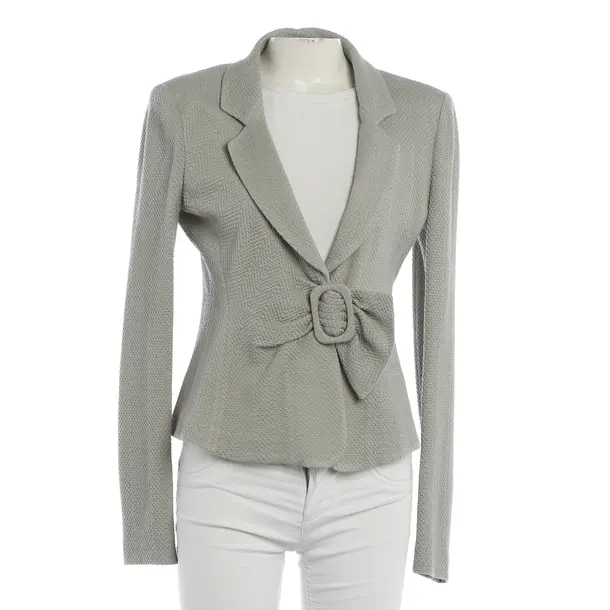 Blazer, in Light Gray, Cotton, Armani