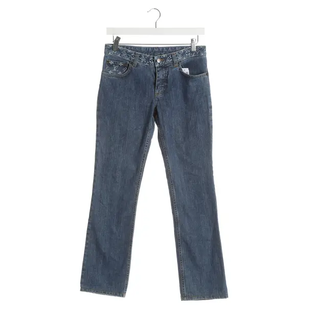 Jeans Straight Fit, in Blau, Baumwolle, Louis Vuitton