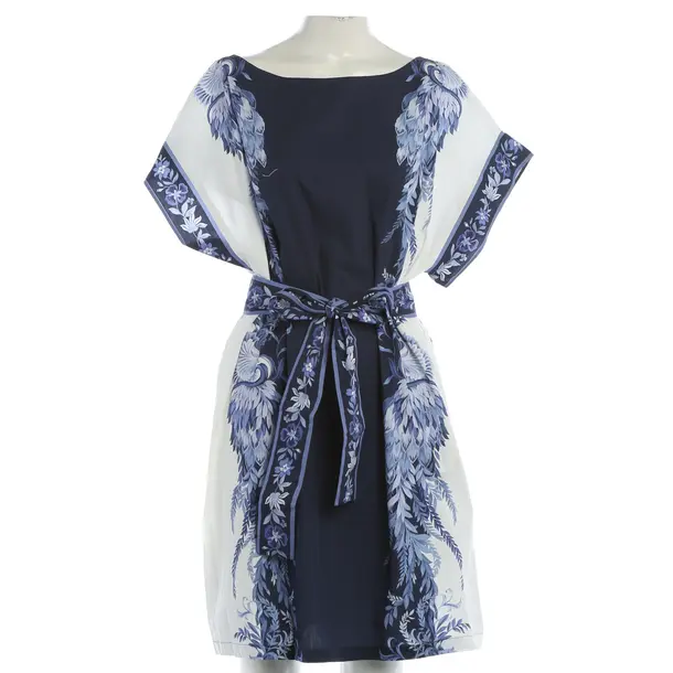 Kleid, in Blau, Baumwolle, Twin Set