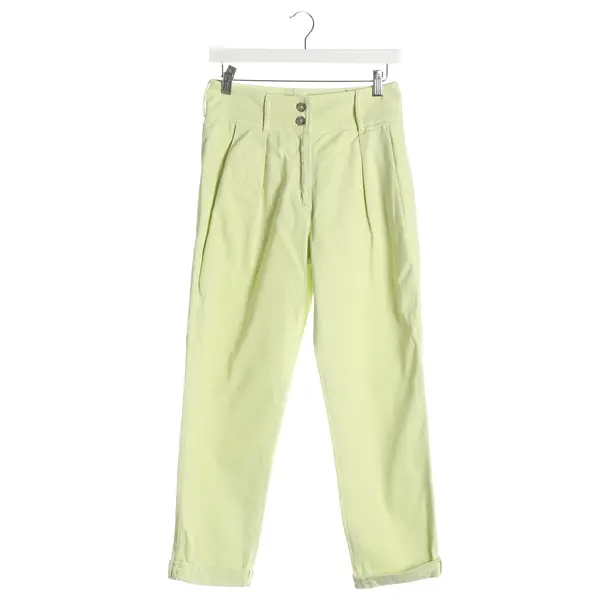 Hose, in Pastellgelb, Baumwolle, Peserico