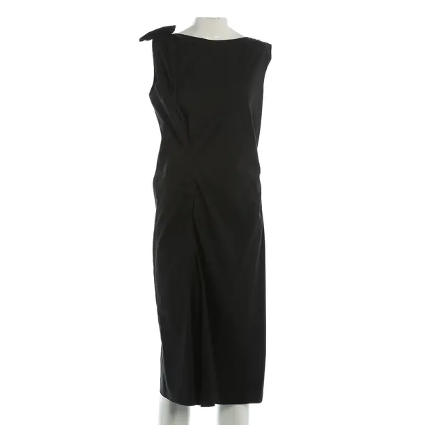 Dress, in Black, Cotton, Prada
