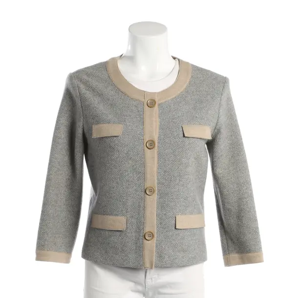 Blazer, in Gray, Wool, Fabiana Filippi