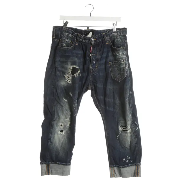 Jeans Relaxed, in Navy, Baumwolle, Dsquared