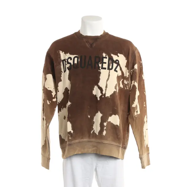 Sweatshirt, in Brown, Cotton, Dsquared