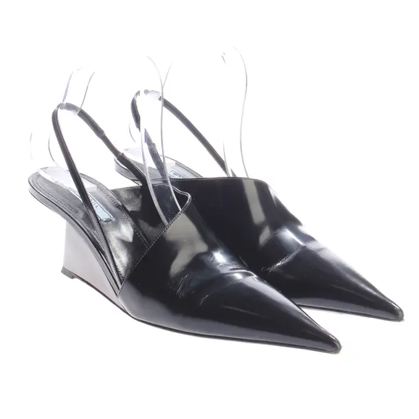Slingbacks, in Black, Prada