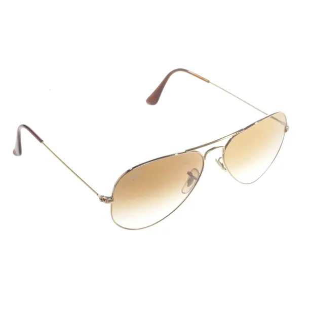 Sonnenbrille, in Gold, Kunststoff / Metall, Ray Ban