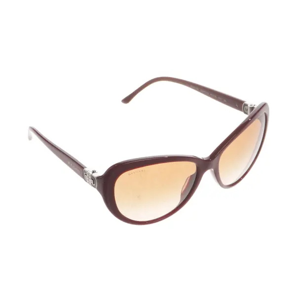 Sonnenbrille, in Hellrot, Kunststoff, Bulgari